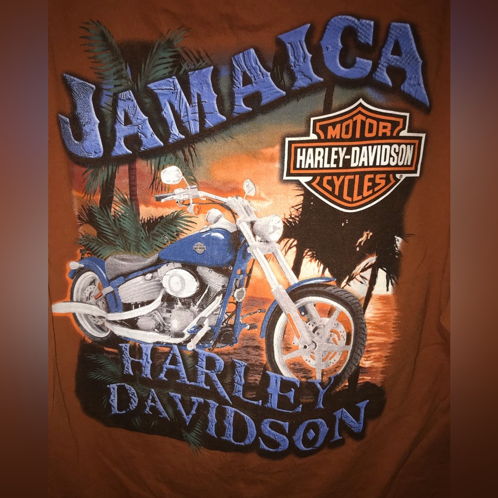 Harley Davidson Shirt XL. Jamaica